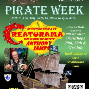 Pirate Workshop 11am 29th July 2026