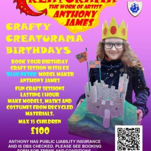 CREATURAMA BIRTHDAY CRAFTING - FOR PARTIES